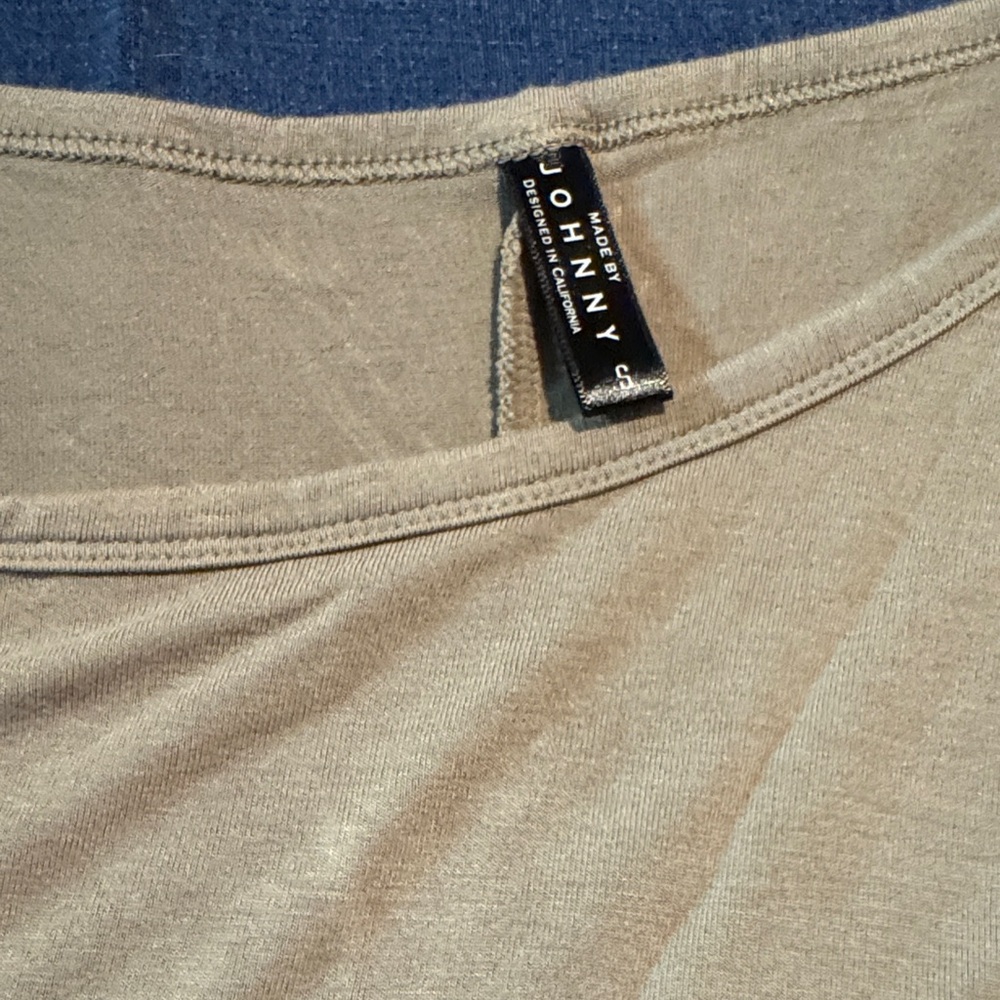 Casual Beige Women's Top - Picture 2 of 3